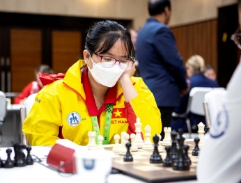 Thuỳ Dương 獲得亞洲青年國際象棋冠軍