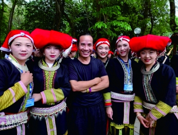 Gần 200 người diễn show về đời sống tinh thần dân tộc Dao 近200名演員將表演⼀場展現瑤族精神⽣活的節⽬